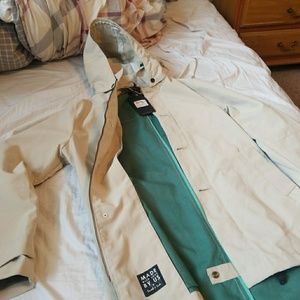 *NWT* Scotch and Soda Long Raincoat